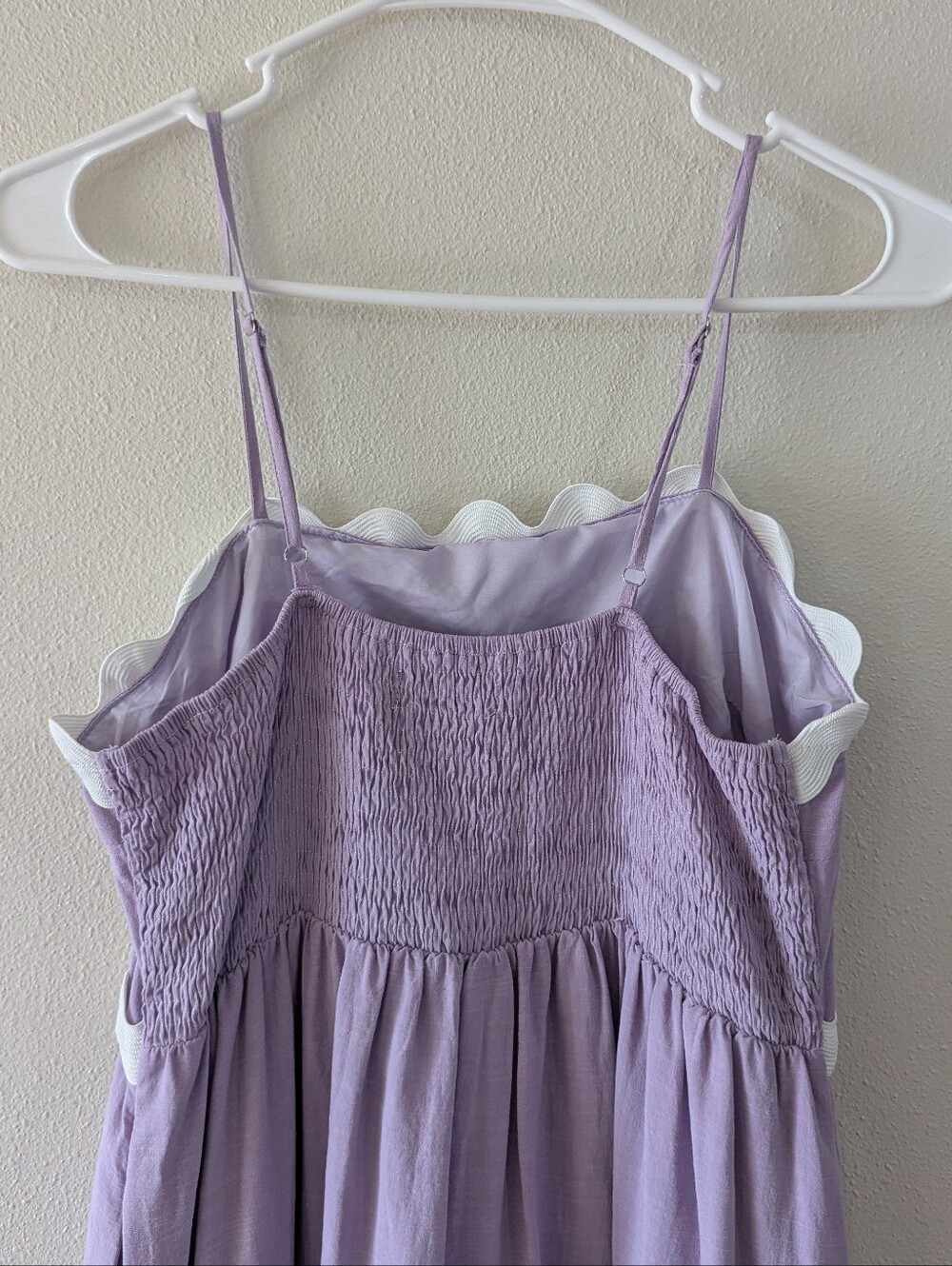 Purple Ric Rac Midi Dress - Picture 9 of 10